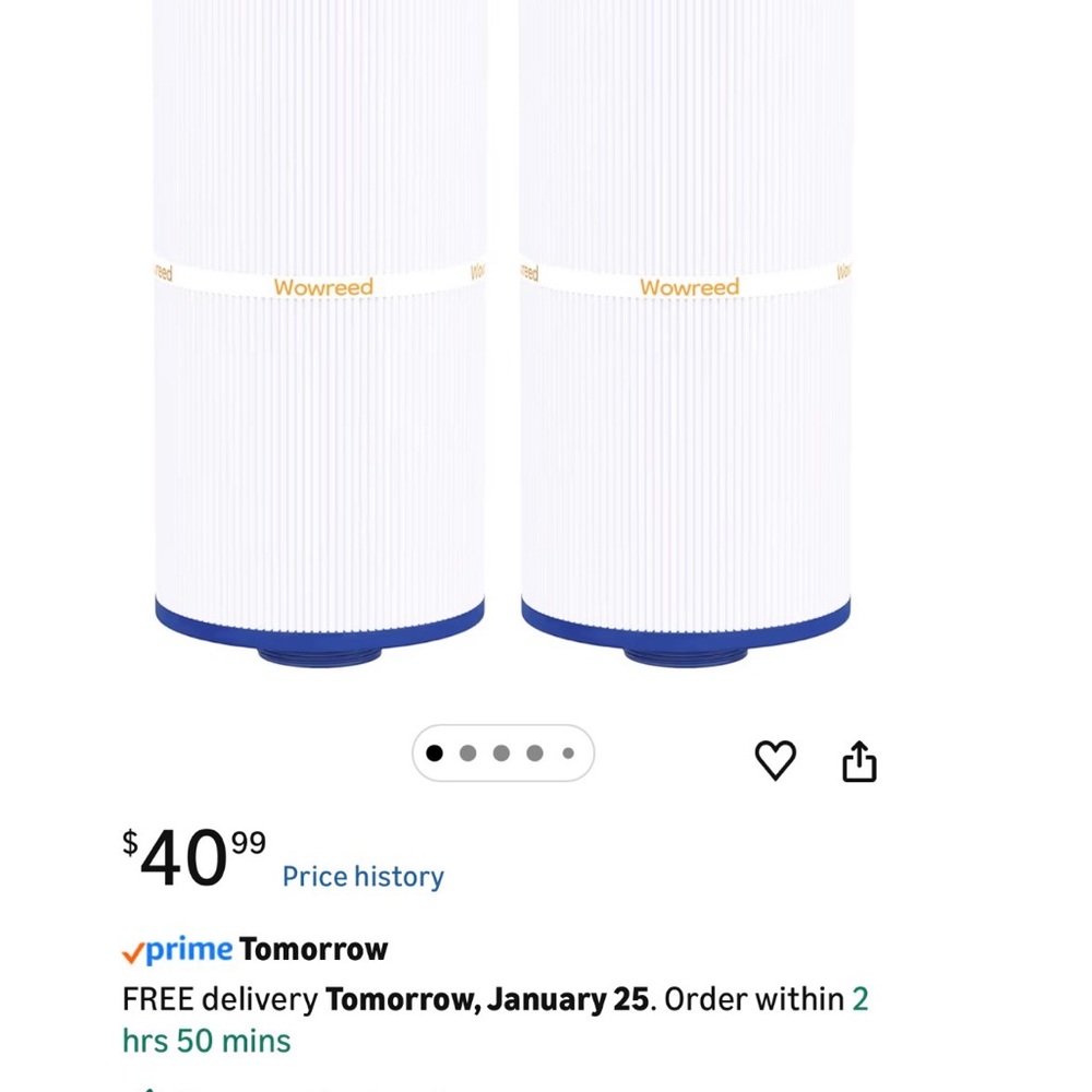 Wowreed White and Blue Air Purifiers
